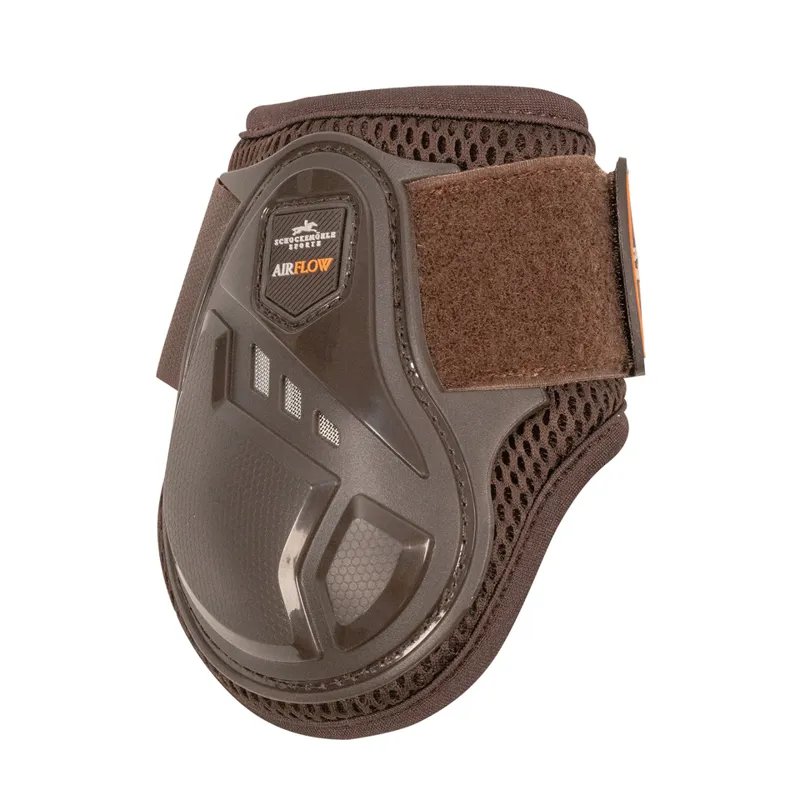Schockemohle Air Flow Champion Fetlock Boots Brown - Image 2