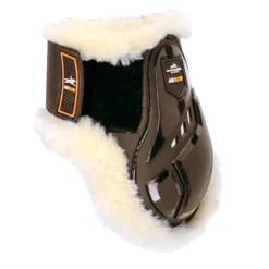 Schockemohle Air Flow Champion Faux Fur Fetlock Boots Brown