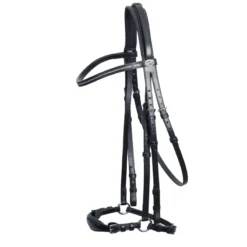 Schockemohle Copenhagen Classic Line Bridle Black-Silver