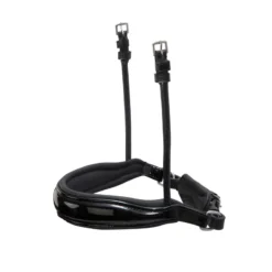 Schockemohle Venice Noseband Black-Patent-Silver