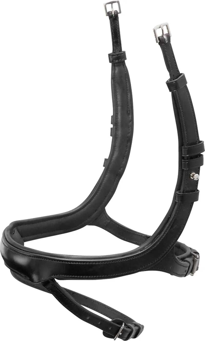 Schockemohle Equitus Alpha Noseband Black-Silver