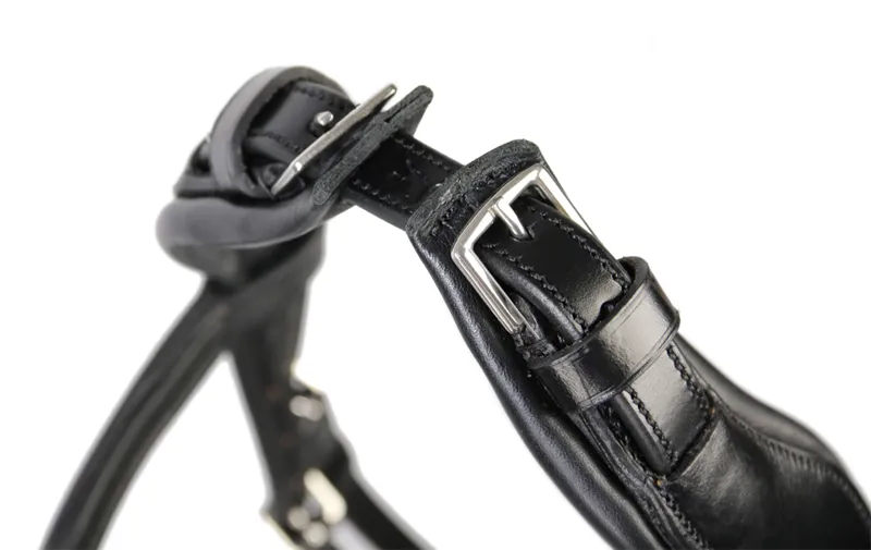 Schockemohle Equitus RHO Headpiece Black-Silver - Image 5