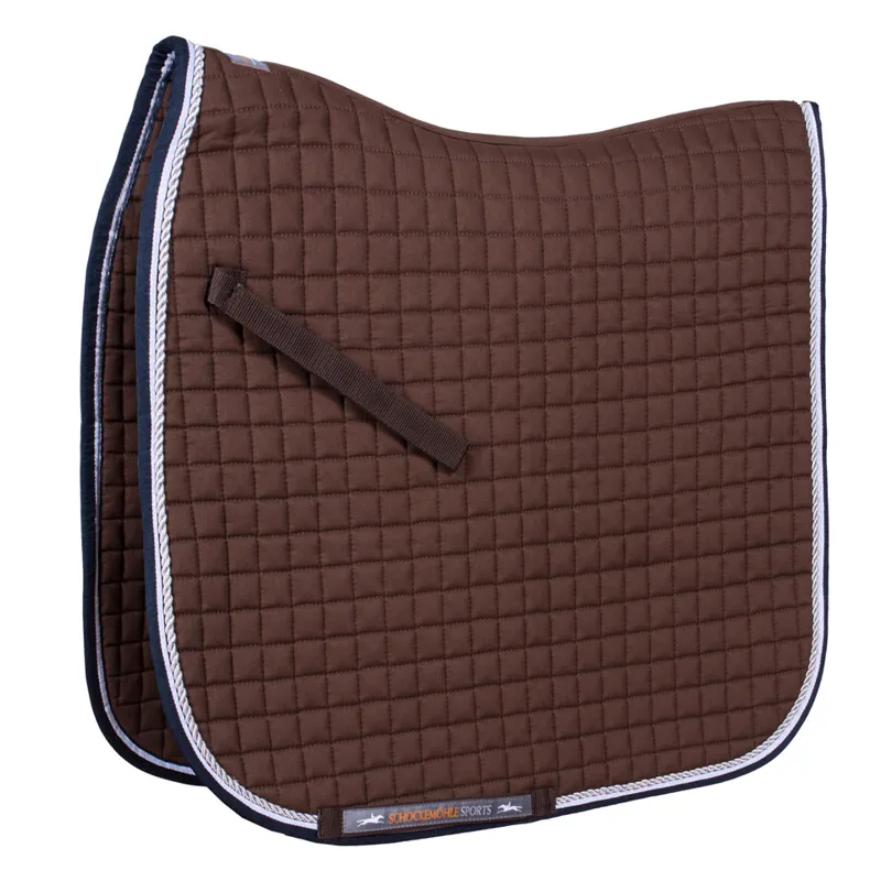 Schockemohle Neo Star Dressage Saddle Pad Tobacco