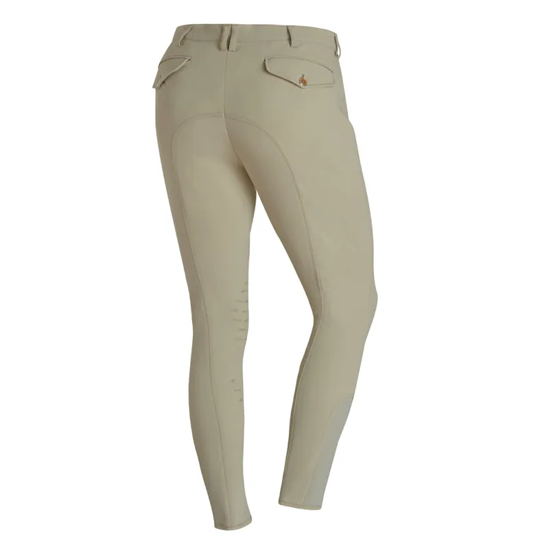 Schockemohle Phoenix Men's Knee Grip Breeches Tan - Image 2