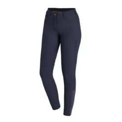 Schockemohle Livia Knee Grip Breeches Navy