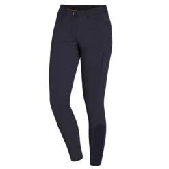 Schockemohle Summer Daliah Knee Grip Breeches Navy