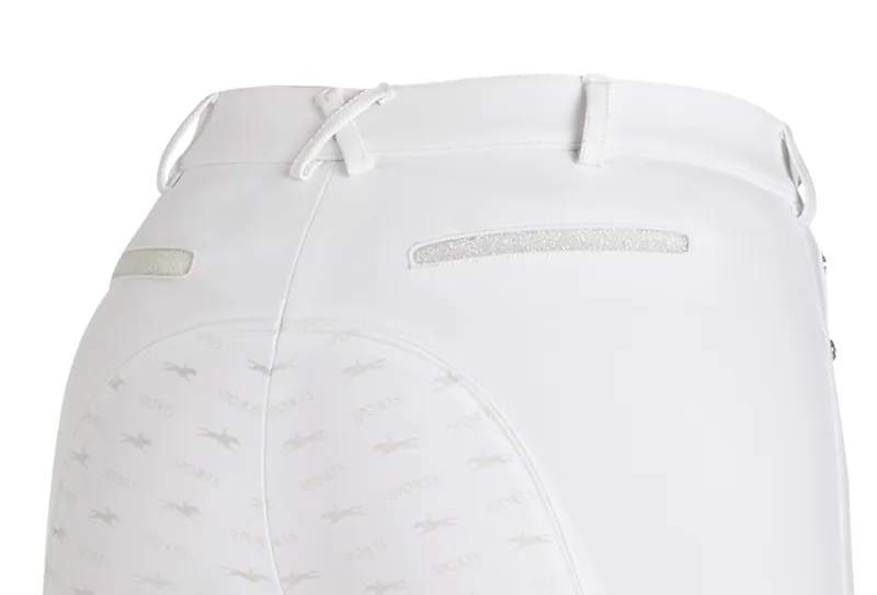 Schockemohle Chayenne Full Seat Breeches White - Image 3