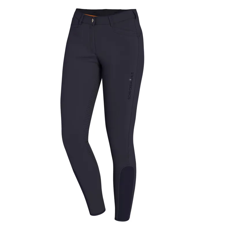 Schockemohle Summer Bea Full Seat Breeches Navy