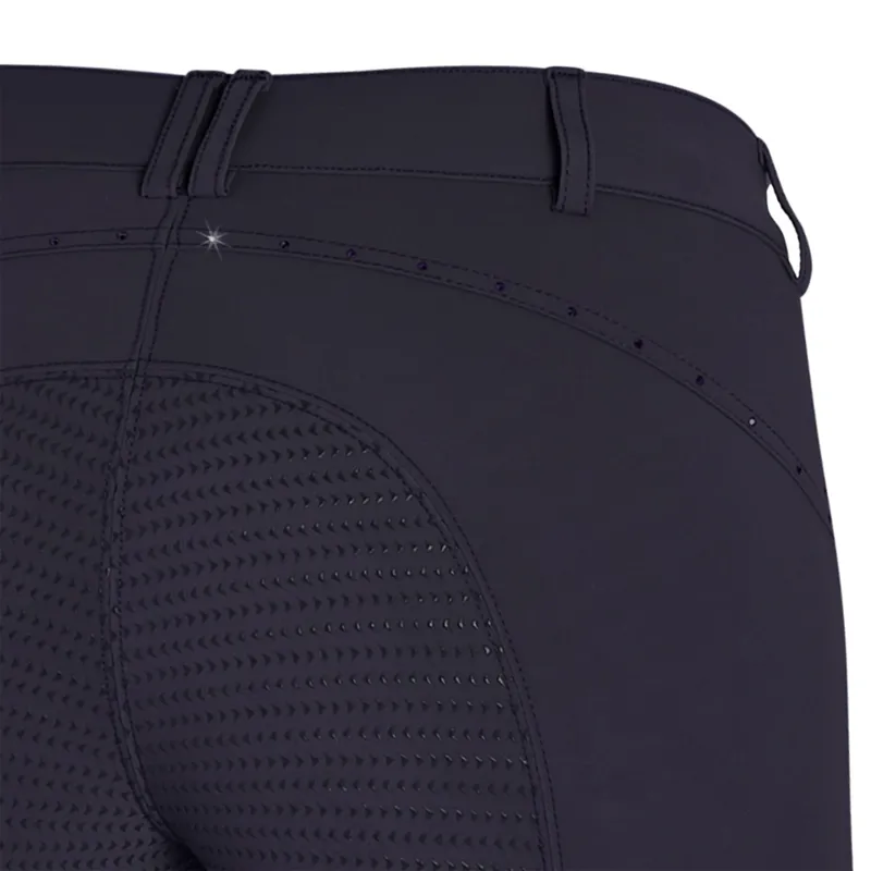 Schockemohle Summer Bea Full Seat Breeches Navy - Image 3