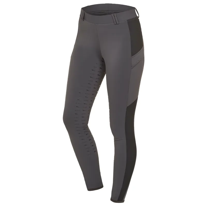 Schockemohle Comfy Riding Tights Full Seat Asphalt