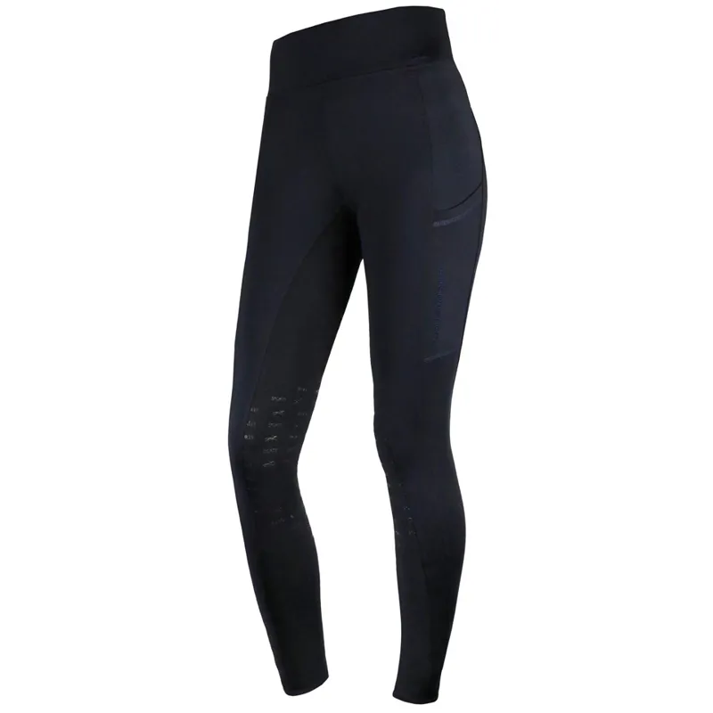Schockemohle Pocket Riding Tights Knee Grip Ocean