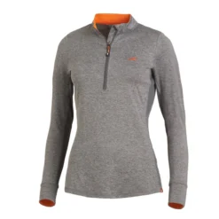 Schockemohle Page Training Shirt Grey Melange