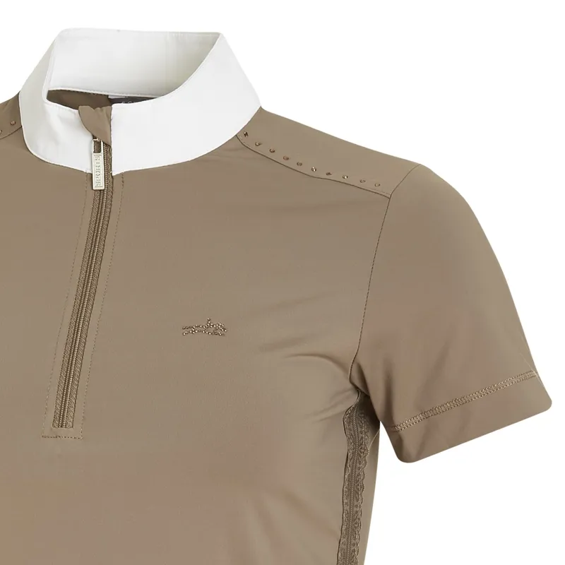 Schockemohle Coco Show Shirt Taupe - Image 2