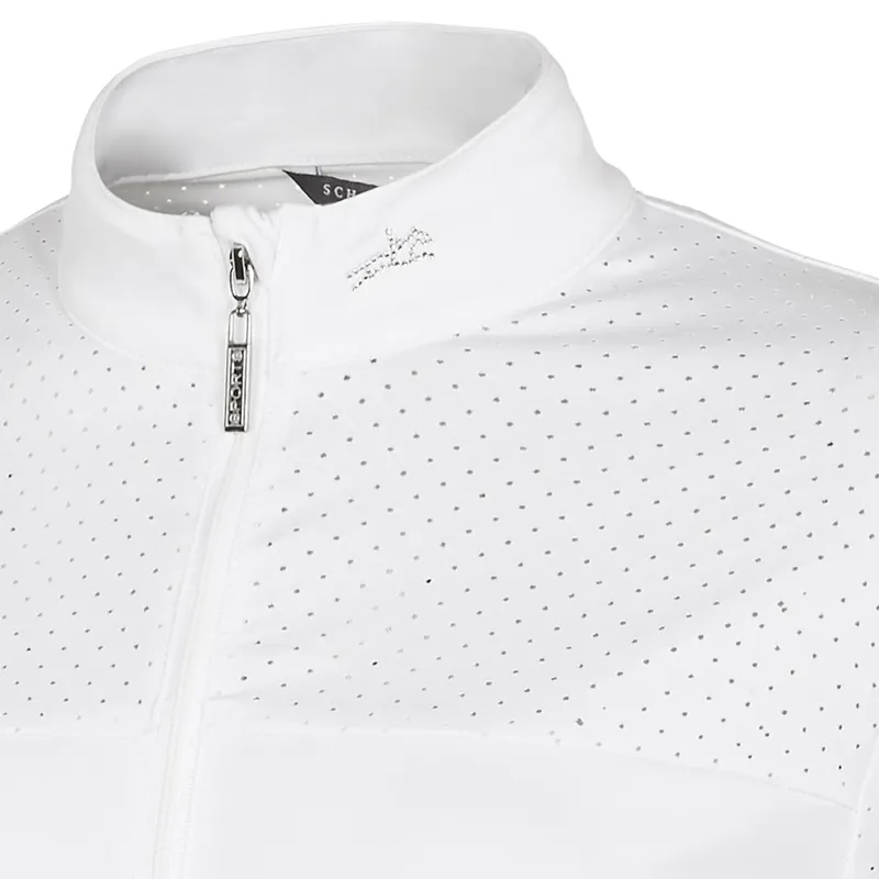 Schockemohle Penelope Training Show Shirt White - Image 2