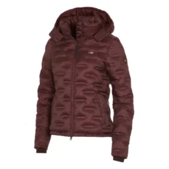 Schockemohle Cecilia Style Ladies Quilted Jacket - Wine