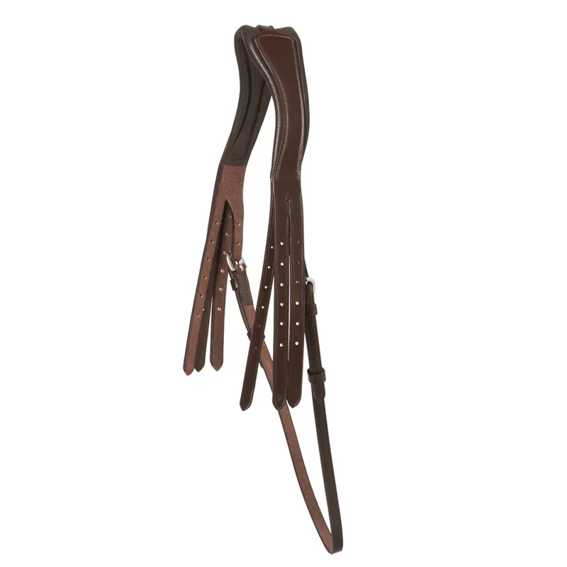 Schockemohle Select Double Headpiece Espresso-Silver