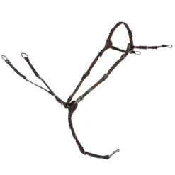 Schockemohle Sevilla Select Breastplate Espresso-Cream-Silver