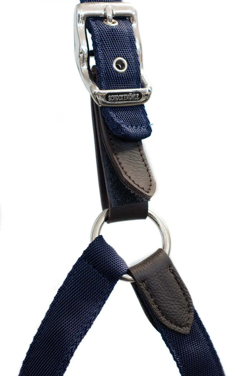 Schockemohle Memphis Safety Headcollar Navy - Image 2