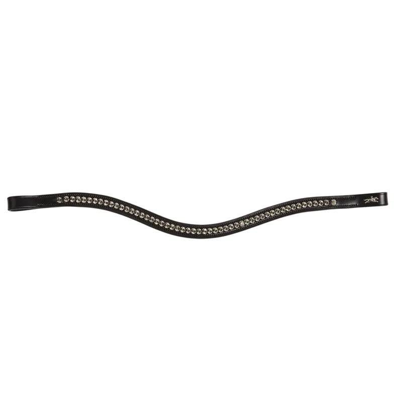 Schockemohle Diamond Select Browband Black-Grey