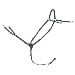 Schockemohle Race II Breastplate Black-Silver