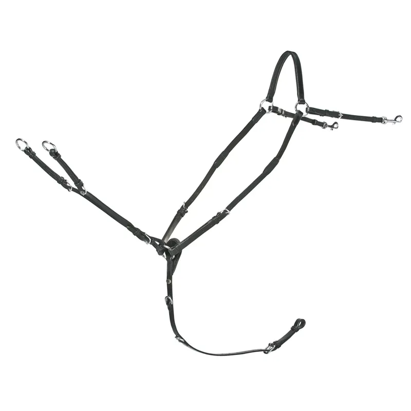 Schockemohle Race II Breastplate Black-Silver