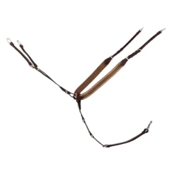 Schockemohle Pro Jump Plus Breastplate Antique Brown-Silver