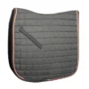 Schockemohle Dynamite Dressage Saddle Pad Grey Melange-Orange