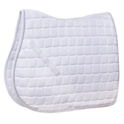 Schockemohle Dynamite Jumping Saddle Pad White-Silver