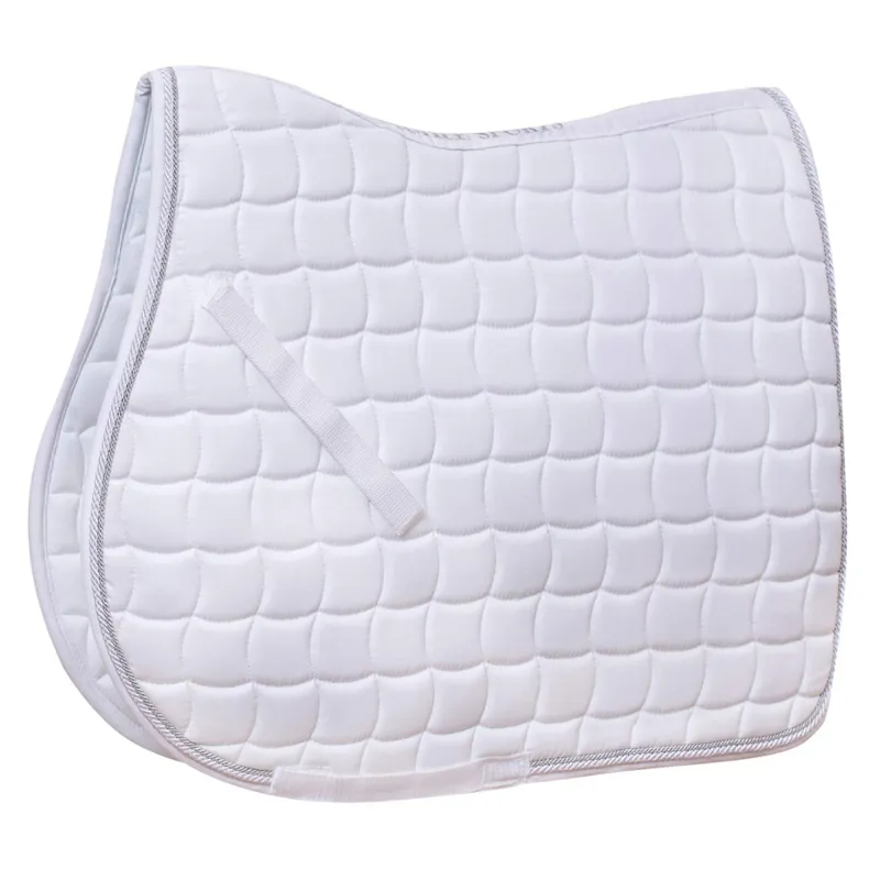 Schockemohle Dynamite Jumping Saddle Pad White-Silver